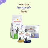 Almo Nature Functional - Intestinal Help - Mokré krmivo pro dospělé a zralé kočky s citlivými střevy - s drůbeží - podporuje mikrobiom - 70 g (balení 30 ks)