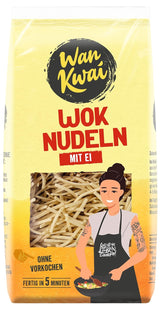 Wan Kwai Wok Noodles 250g: Smažené lahůdky se skutečnými vejci, připravené v okamžiku pro lahodná jídla na pánvi. Jednoduché, chutné, asijské! (balení po 5)