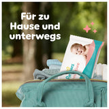 Vlhčené ubrousky Pampers Sensitive, 6 balení po 80 ubrouscích = 480 ubrousků, neparfemované, pro jemné, šetrné čištění
