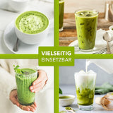 Matchamagic - Bio prášek matcha latte z Japonska s cukrem z kokosových květů pro lahodný čaj