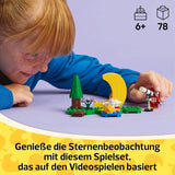 LEGO Animal Crossing Pozorování hvězd s Eufemií, Stavebnice pro děti, Nápaditá sada videoher na hrdiny, Hračka pro 6leté dívky a chlapce, Hračka Figurka zvířátko 77053 Stavebnice Besuche den LEGO-Store