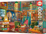 Educa - Puzzle 1000 dílků pro dospělé | Knihovna. Rozměry: 68 X 48 cm. Obsahuje lepidlo na puzzle Fixpuzzle. Už 14 let (19925) Puzzle Naty Shop