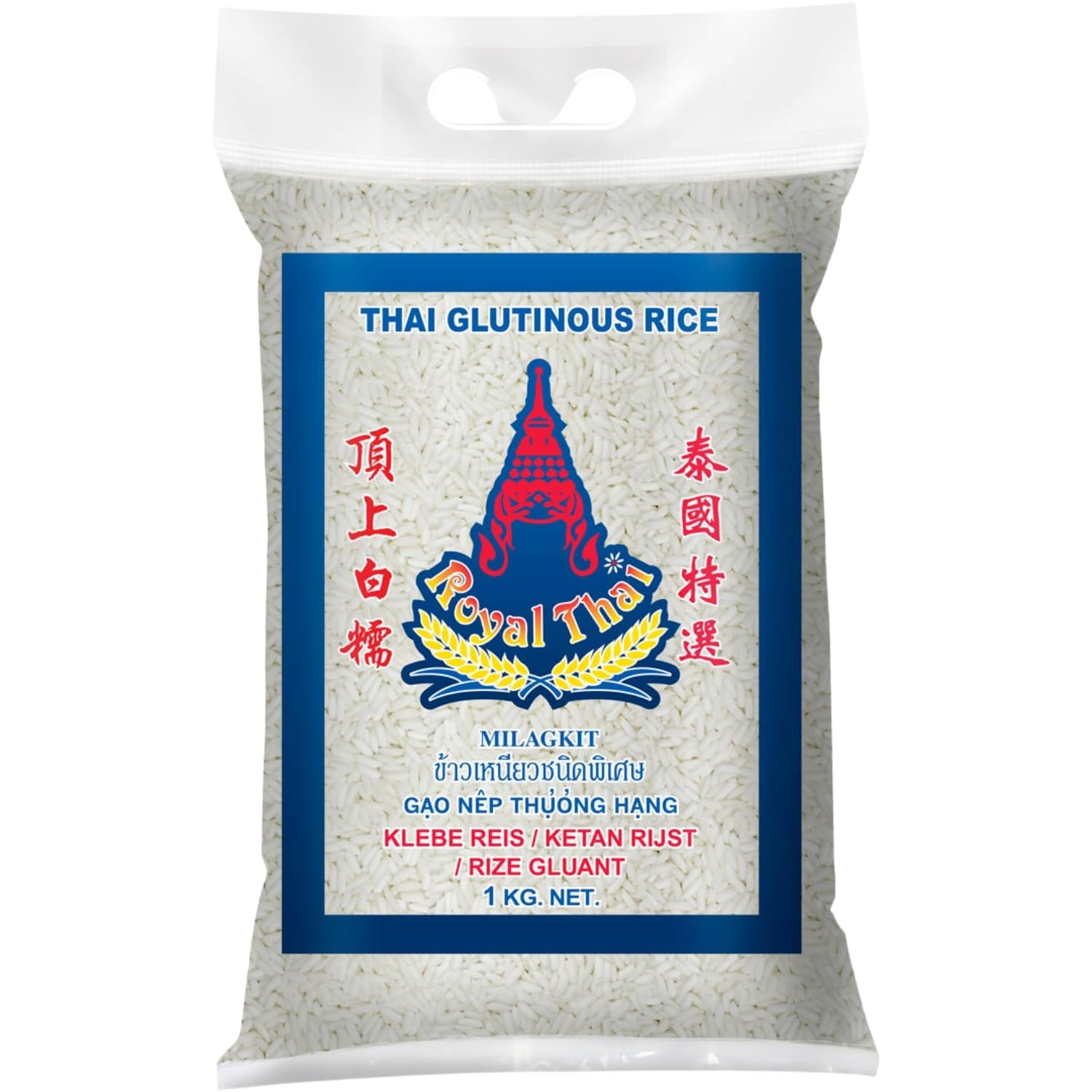 ROYAL THAI RICE - Lepkavá rýže - 10 x 1 KG - Multipack