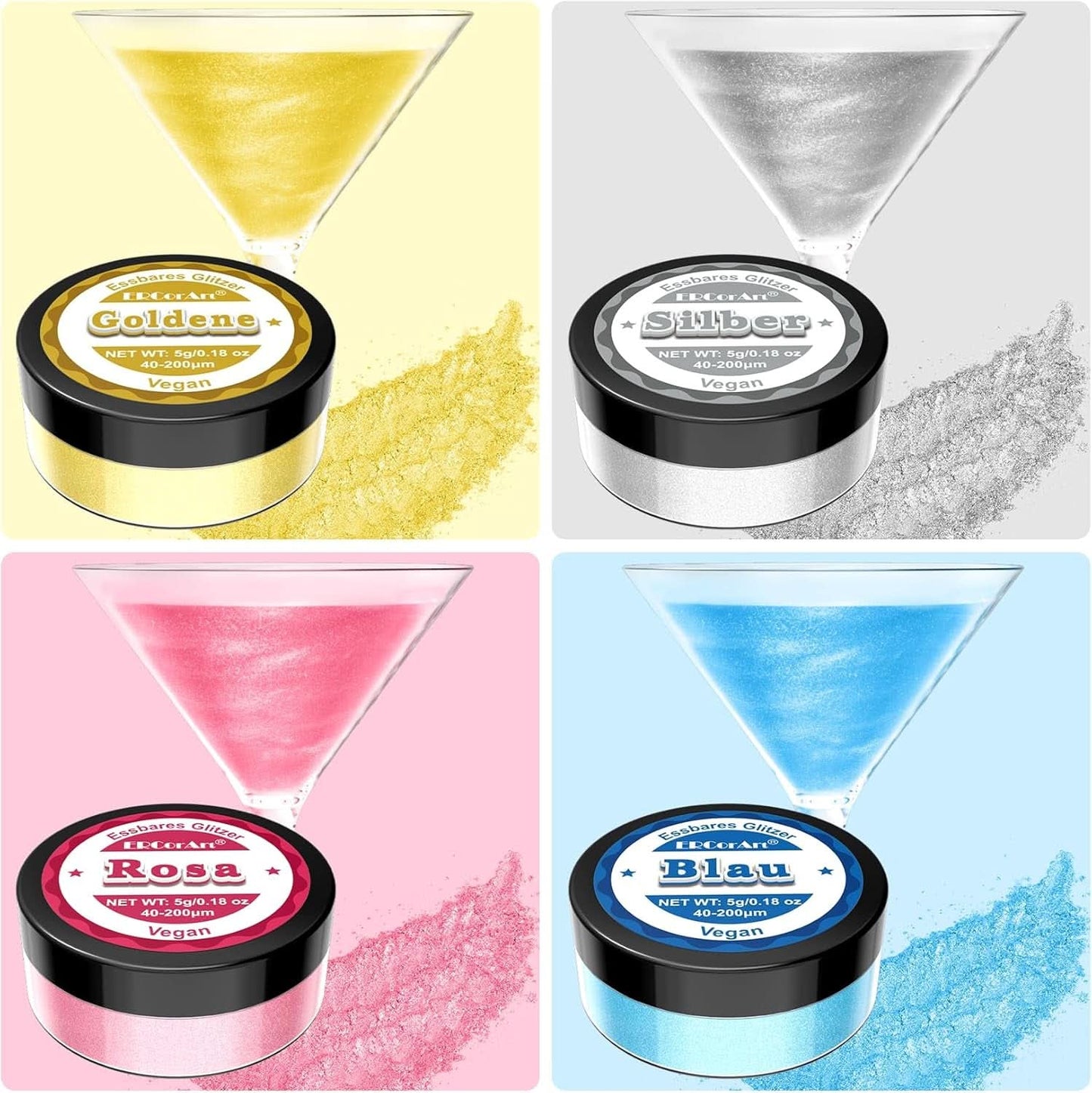 Jedlé třpytky, 5 gramů Glitter Nati Shop