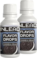 - chuťové kapky | Příchuť do sladidel bez cukru a kalorií Naty Shop 2X 30 ml Cookies Cream - Keks
