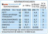 Kinder Chocolate - plněné mléčné čokoládové tyčinky - 1 balení obsahující 24 jednotlivých tyčinek (24 x 12,5 g).