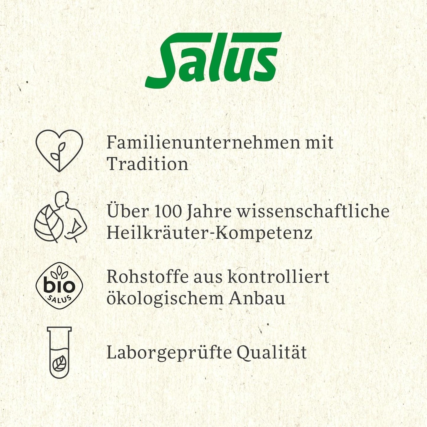 Salus - Čaj Krafttier - The Quiet Cat - 1X 15 filtračních sáčků (28,5 g) - Mátový bylinný čaj s Ashwagandhou - BIO