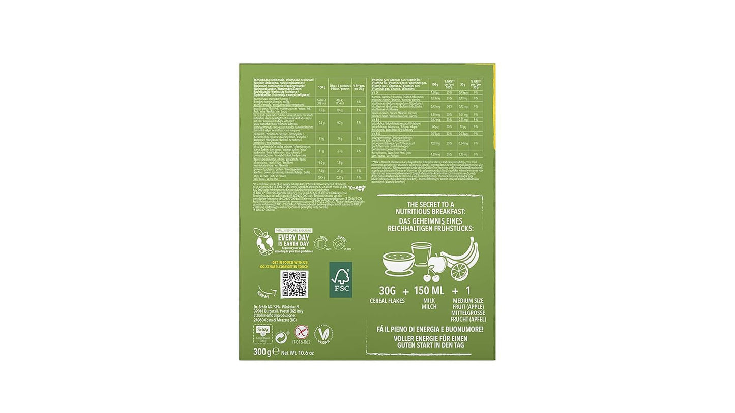 Fulgi de cereale fără gluten 300g, pachet de 8