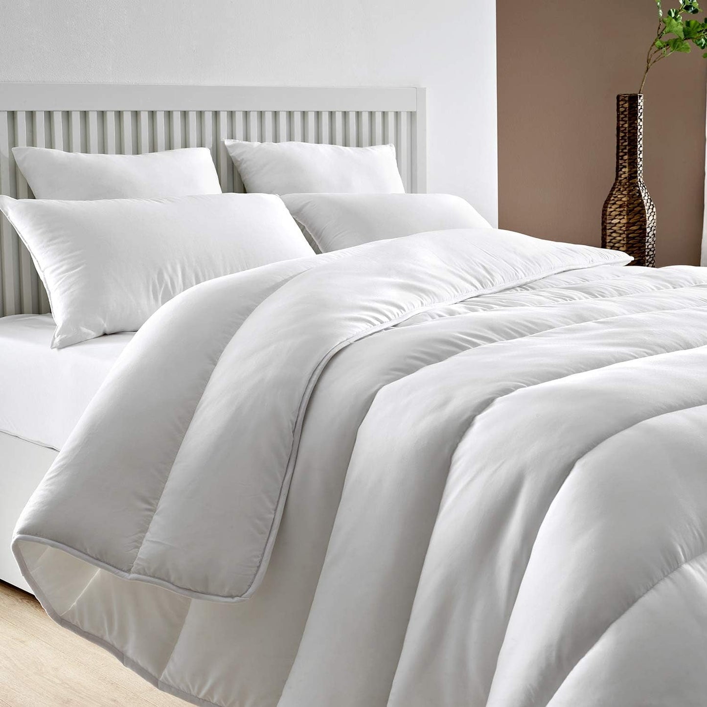 Pikolin Home - 400 G Přikrývka proti roztočům, vhodná do zimních pokojů a nízkých teplot, postel 200-240 X 280 Cm. Přikrývky a přikrývky Naty Shop