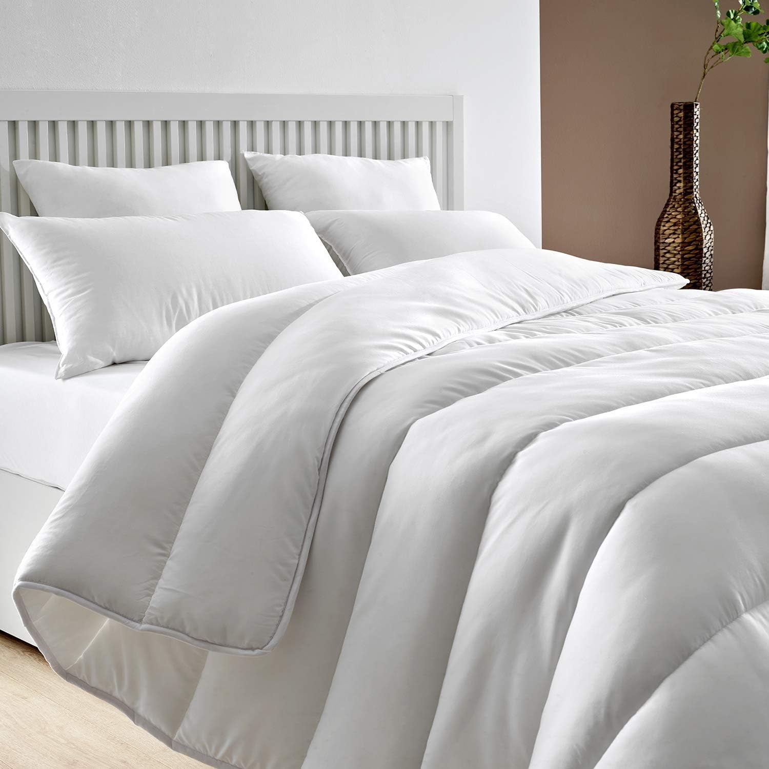 Pikolin Home - 400 G Přikrývka proti roztočům, vhodná do zimních pokojů a nízkých teplot, postel 200-240 X 280 Cm. Přikrývky a přikrývky Naty Shop
