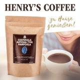 Henry's Kaffee - Guatemala Antiqua Typ Pampojila 1000g - lebhafte Aroma - unaufdringliche Säure - erlesene Qualität - Handwerklich in Deutschland geröstet - Kaffeebohnen direkt vom Bauern