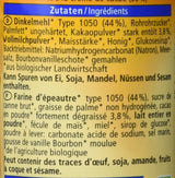 Dvojité sušenky s bio špaldou, 90g