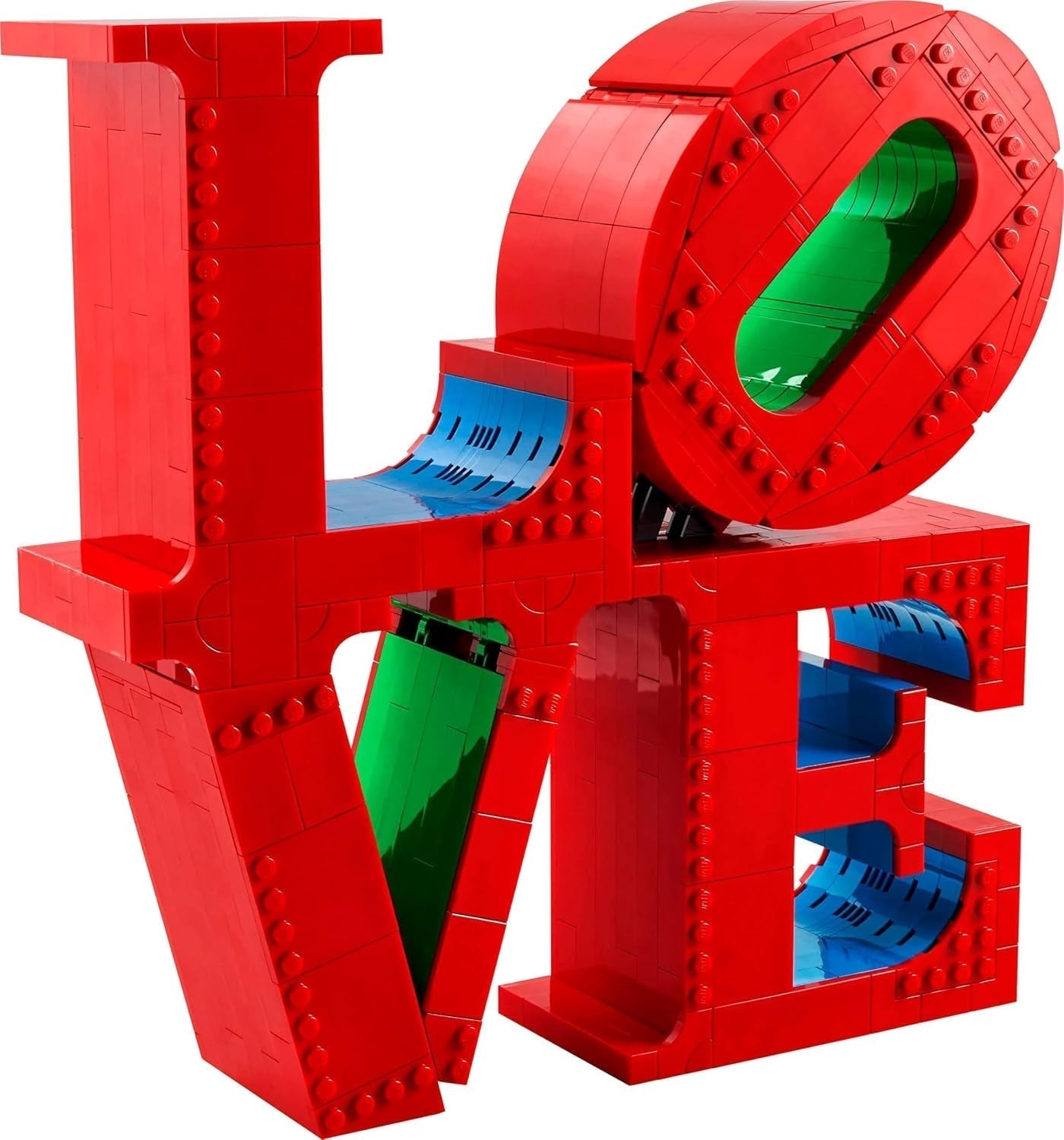 Stavebnice LEGO Art Love pro dospělé Domácí dekorace Dárek k Valentýnu a ke Dni matek pro ženy a muže Kreativní činnost pro milovníky umění a designu 31214 Stavebnice Besuche den LEGO-Store
