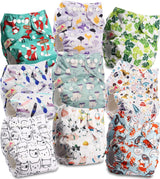 Littles a Bloomz FLP2-0406 Standard Clip opakovaně použitelná plena, 4 plenky