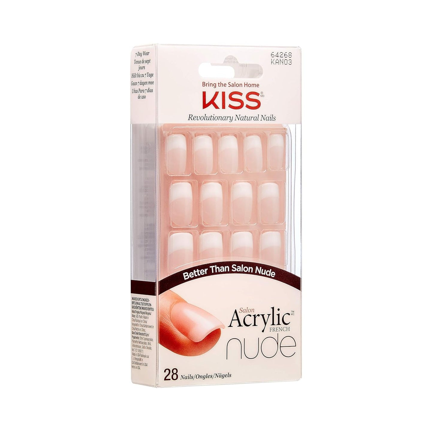 Kiss Nude Nails Cashmere & Nude Nails Úžasné nehty