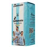 CACHAMATE Mundial Suave 500G | Speciální edice fotbal | Argentinská Yerba Mate | 12 měsíců přirozeného zrání | Antioxidační a diuretické vlastnosti