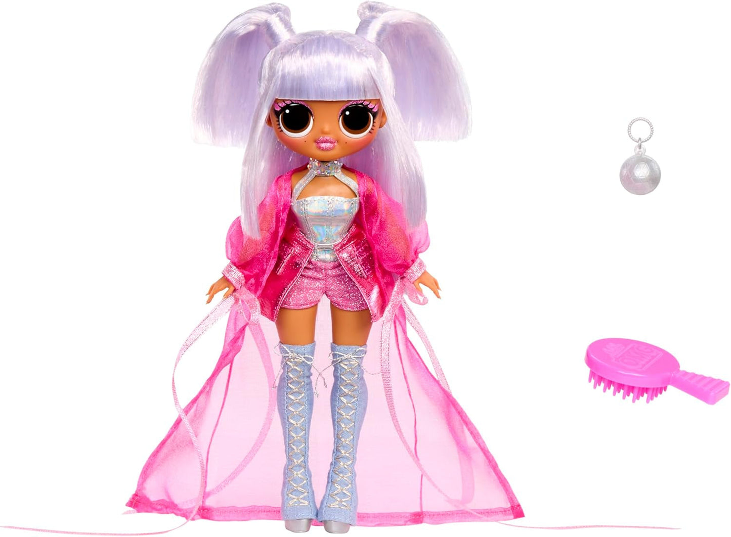 LOL Překvapení! OMG Doll – Kitty K – Obsahuje 1 módní panenku s báječným oblečením, 4 sběratelské panenky