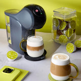 NESCAFÉ DOLCE GUSTO DeLonghi Dolce Gusto Genio S EDG226.A, kávovar na espresso na kapsle včetně 3 kapslí, kompaktní design, nastavitelná odkapávací miska, 0,8 l, vyjímatelná nádrž na vodu, 1470 W, Antracit