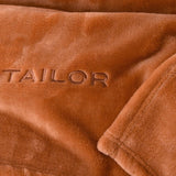 TOM TAILOR Wellsoft deka, 150X200 cm, 100% Polyester/ Wellsoft, vyšívané logo, WELLSOFT BLANKET Orange (Warm Coral) Deky a přikrývky Naty Shop
