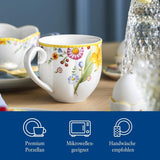 Villeroy & Boch - Snídaňová sada Spring Awakening pro 2, 6 kusů, Sada velikonočního nádobí, Snídaně, Velikonoce, Kávový servis, Jarní nádobí, Porcelán