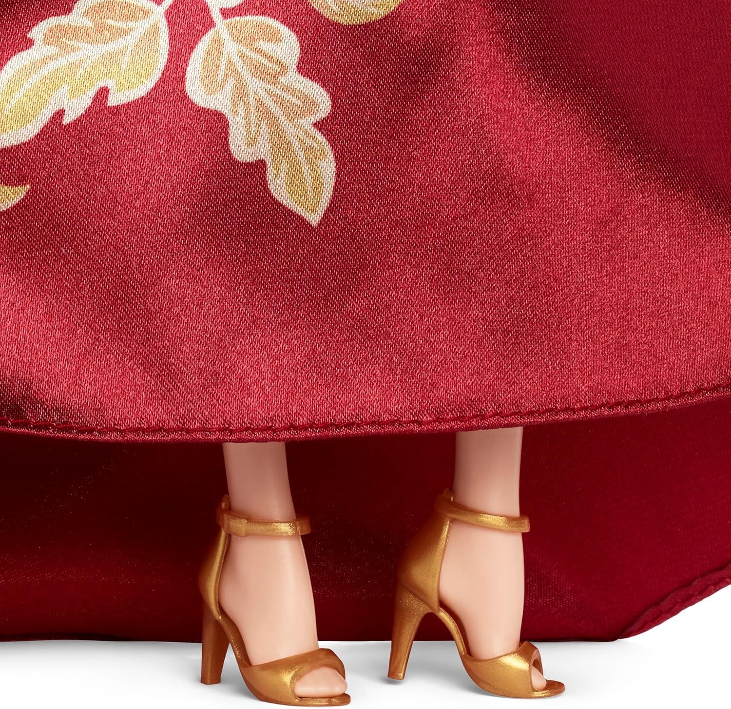 Panenka Barbie Signature Lunar New Year v červených šatech s hračkou kolekce Zlaté pivoňky JJX83