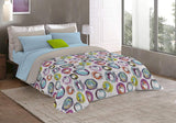 Fantasy T-Fa-Hypnotic-1P Zimní přikrývka, Mikrovlákno, Hypnotická, 170X260Cm Přikrývky a přikrývky Naty Shop Cerchi Astratti 260X260 Cm