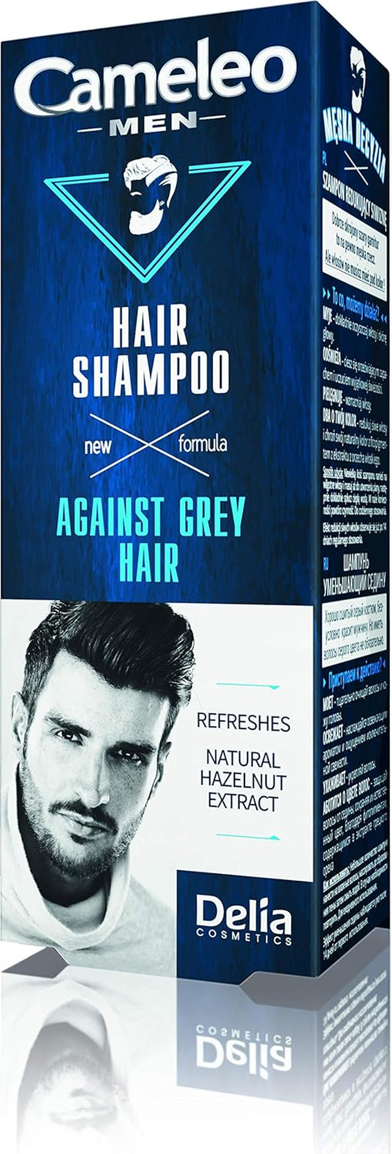 Cameleo Men - Hair Wash pro muže proti vypadávání vlasů, 150 ml Péče o vlasy Naty Shop