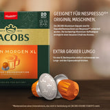 Jacobs Kaffeekapseln Guten Morgen XL Intense, Intensität 8/12, 10 x 20 Getränke, kompatibilní s Nespresso* Kaffee Kapseln, 200 Kapseln