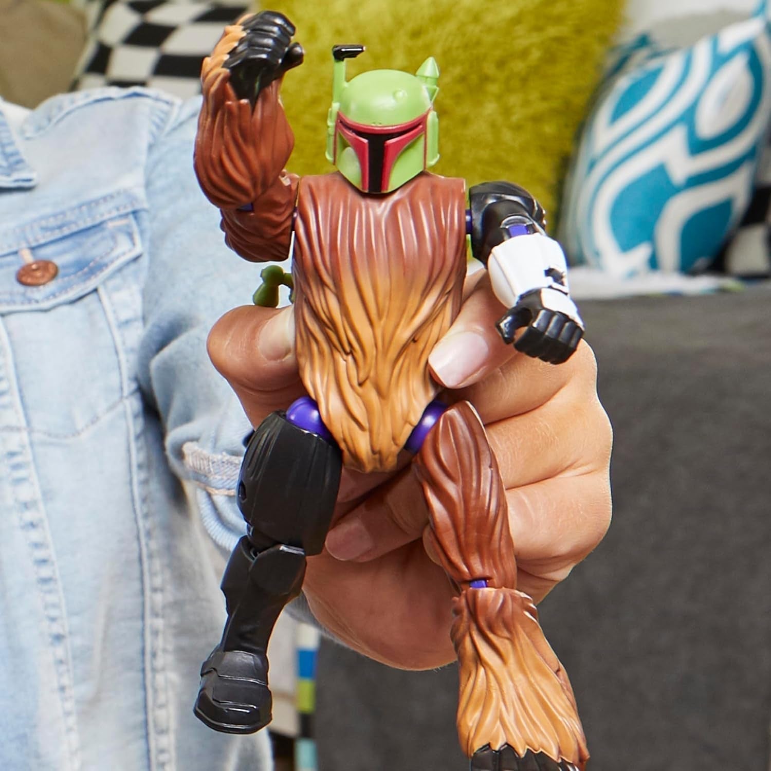 Star Wars Mixmashers Boba Fett Přizpůsobitelné Mix-And-Match akční figurky a příslušenství Akční figurky Naty Shop