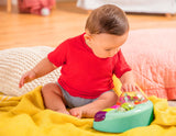 B. toys - Dětská hračka na vysokou židličku - Hračka s přísavkou s hudbou, světly, zvuky - Senzorická hračka - Motorická hračka pro děti - od 6 měsíců - Whirly Pop Baby Toys Naty Shop
