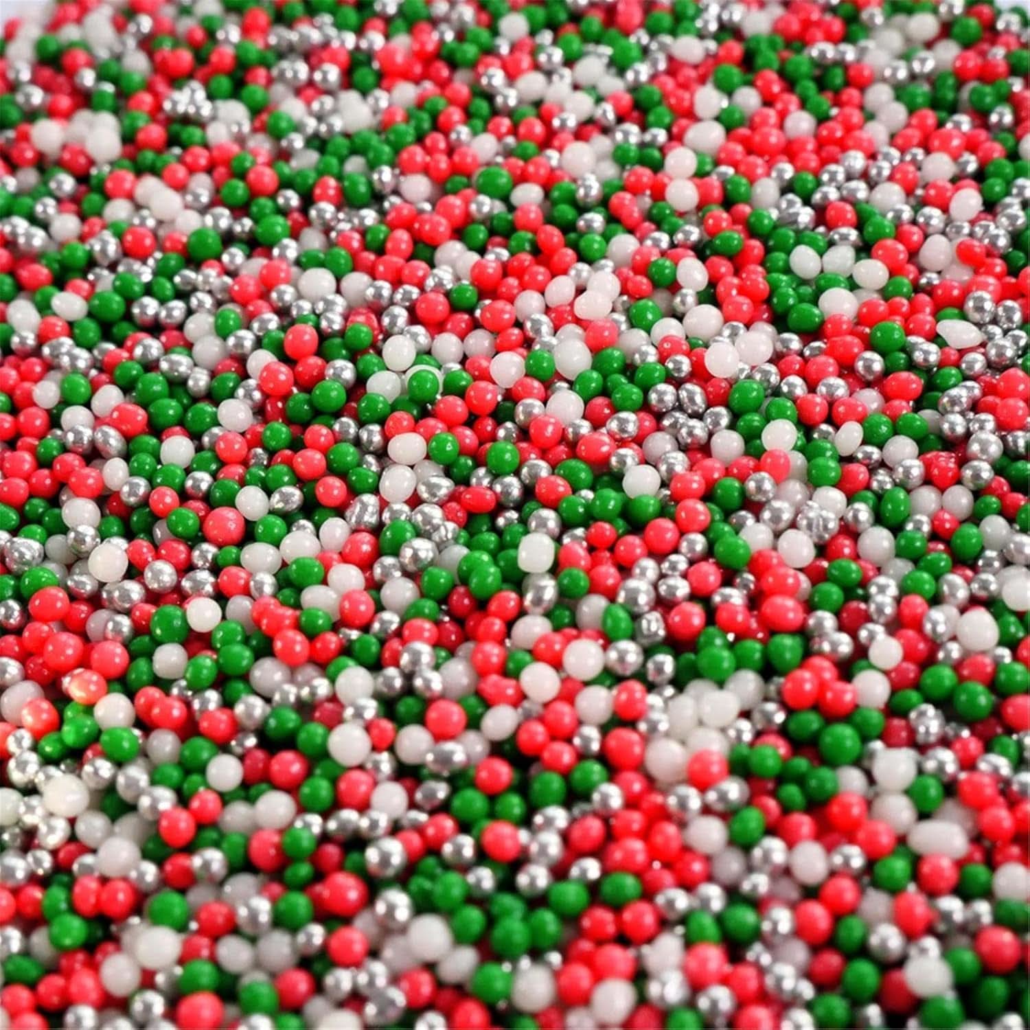 Sprinkle Hero Nonpareille Twinkle Christmas, 40 gramů Sprinkles Naty Shop 40 gramů