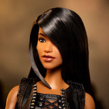 Sběratelská panenka Barbie Aaliyah v černé umělé kůži inspirovaná hudebním videem jeden z milionu HRM80