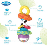 Playgro Rattle Super Shaker - chrastící míček pro miminka - chrastící míček - chrastící míček pro děti - chrastící míček - motorika - dětská hračka - motorika pro miminka - barevné Toys Bebe Naty Shop
