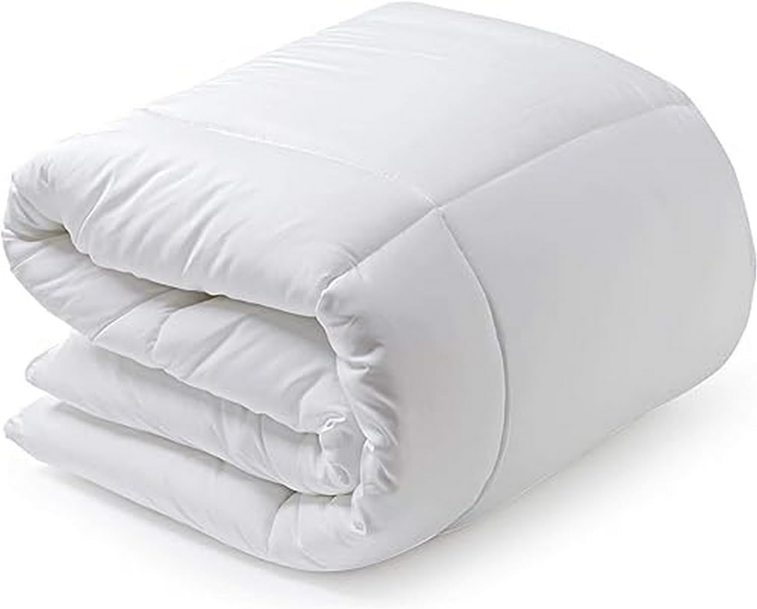 Přikrývka z vlákna, 250 G, mikrovlákno, měkká, hedvábná, pro postele 100, 105 a 110 cm, bílá, 180 X 220 cm Přikrývky a přikrývky Naty Shop 100X120