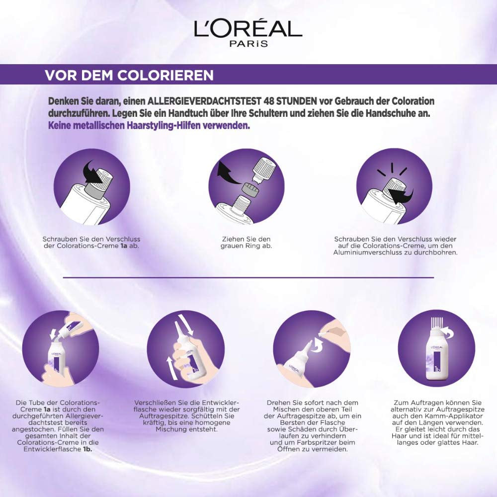 L'Oréal Paris Permanentní barva na vlasy s ultra studeným barevným výsledkem, 100% krytí šedivých vlasů, sada s barvením, šamponem a pečujícím krémem, Excellence Cool Creme, č. 7.11 Ultra cool středně blond (Blond) Barva na vlasy Naty Shop