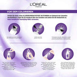 L'Oréal Paris Permanentní barva na vlasy s ultra studeným barevným výsledkem, 100% krytí šedivých vlasů, sada s barvením, šamponem a pečujícím krémem, Excellence Cool Creme, č. 7.11 Ultra cool středně blond (Blond) Barva na vlasy Naty Shop