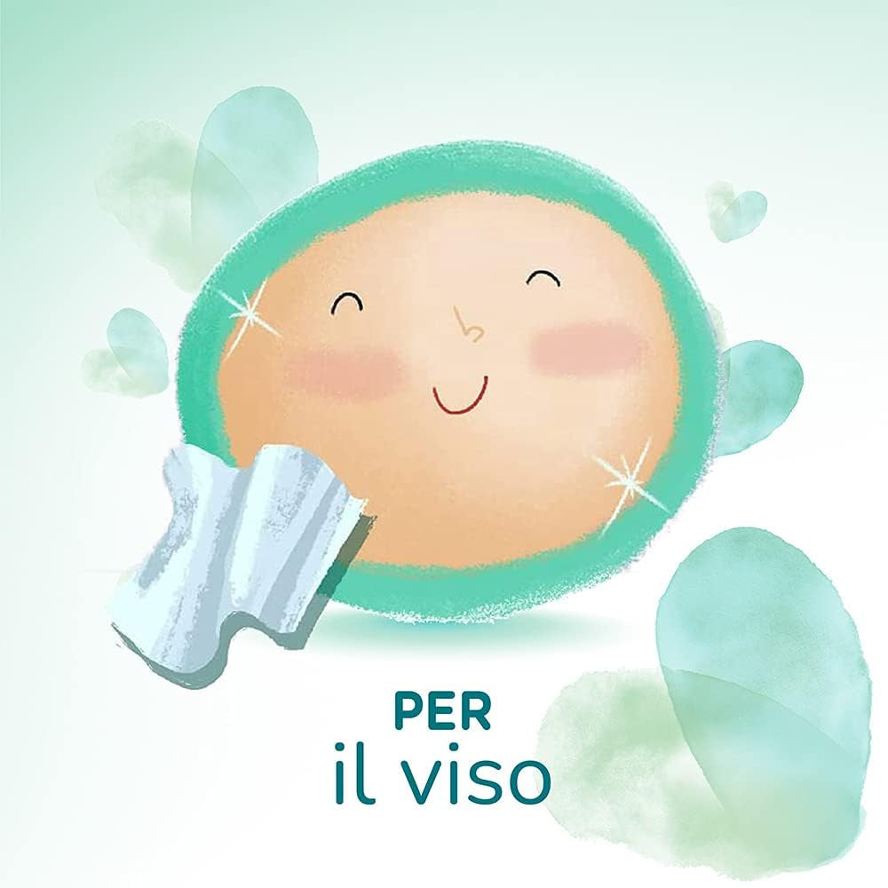 Pampers Acqua Pura Baby ubrousky 468 (3 balení) – 99 % voda, 100 % bavlna, 0 % plast, alkohol a parabeny – ideální čisticí ubrousky pro citlivou pokožku, vlhké, bez přidaných přísad