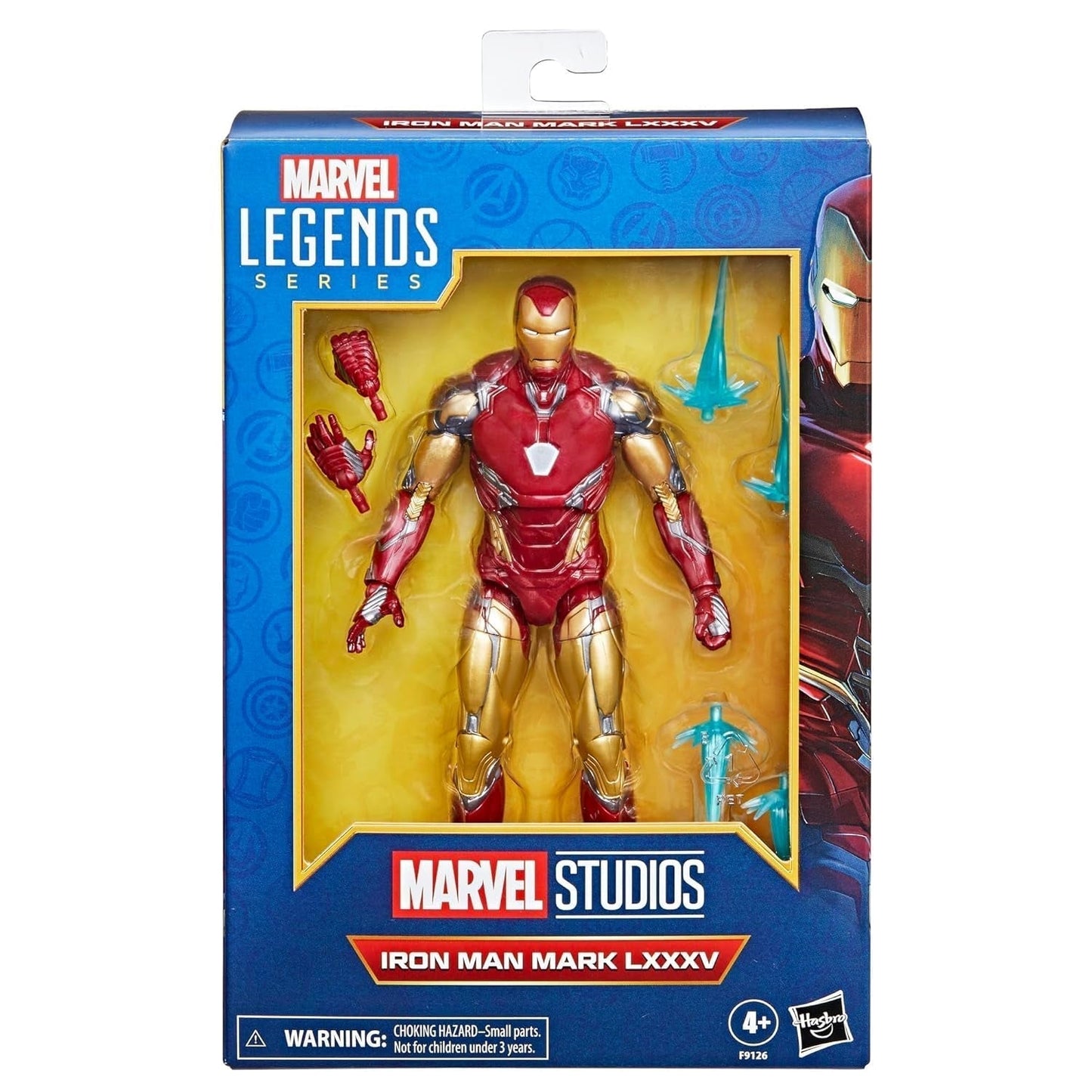 Marvel Legends Series Iron Man Mark LXXXV Avengers: Endgame 6palcová akční figurka Akční figurky Naty Shop