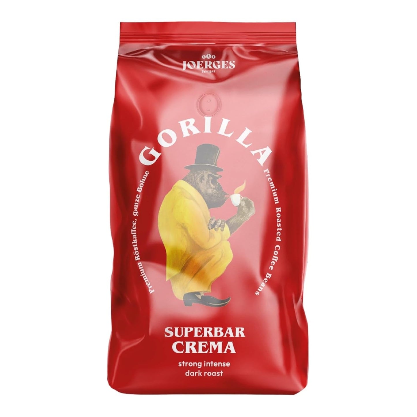 Gorilla Espresso Super Bar Cream 12 x 1kg, zrnková káva
