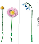 LEGO Botanicals Malá letní kytice - Stavebnice z umělých květin - Vč. zvonky, pryskyřníky, tulipány - Tip na dárek pro ženy, matky a muže - 10347 Stavebnice Besuche den LEGO-Store
