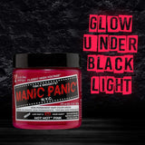 Manic Panic Hot Hot Pink Classic krém Vegano Cruelty Free Semipermanentní barva na vlasy 118 ml Naty Shop Hair Dye