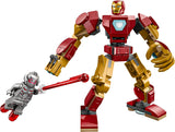 LEGO Marvel Iron Man Mech vs. Ultron – Superhrdinská hračka se 2 minifigurkami – Akční figurka s pohyblivými pažemi, nohama a prsty – Dárek pro chlapce a dívky Ve věku 6+ 76307 Stavebnice Besuche den LEGO Store