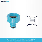 Připojení Cellfast Basic, modré, G3/4" (26,5 mm)