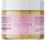 Goodbake Happy Glitter Gold - Jedlé třpytky na potraviny, 10 gramů Glitter Naty Shop Gold