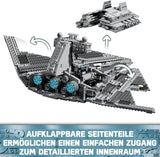LEGO Star Wars Imperial Star Destroyer, sada hvězdné lodi, stavebnice, sada Darth Vader a Cal Kestis, dárek k narozeninám pro chlapce, dívky a fanoušky 75394 Stavebnice Besuche den LEGO-Store