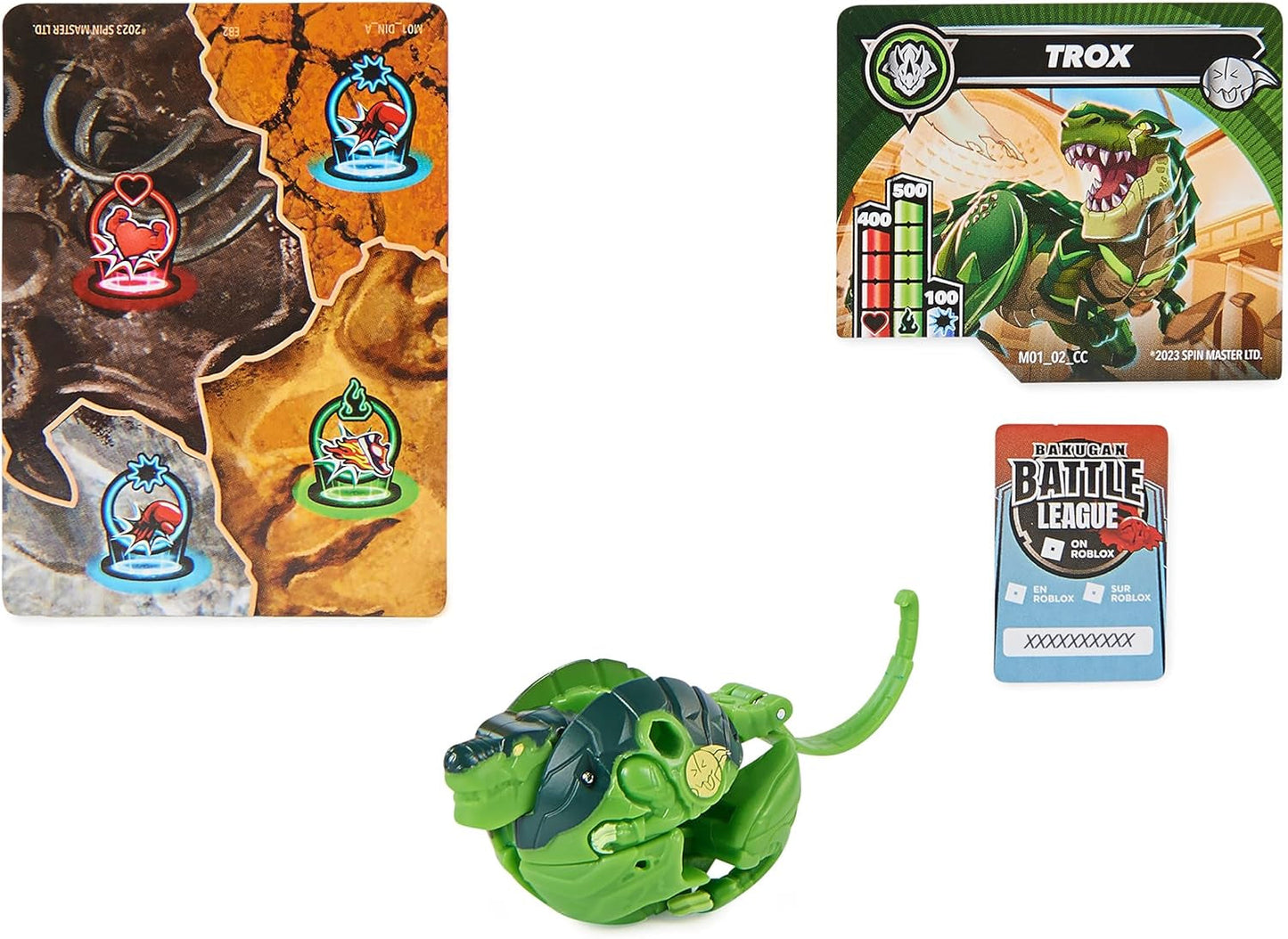Bakugan 3.0 Core Ball 1-pack, přizpůsobitelná akční figurka se sběratelskou kartou postavy, různé varianty, akční figurky pro děti od 6 let Naty Shop