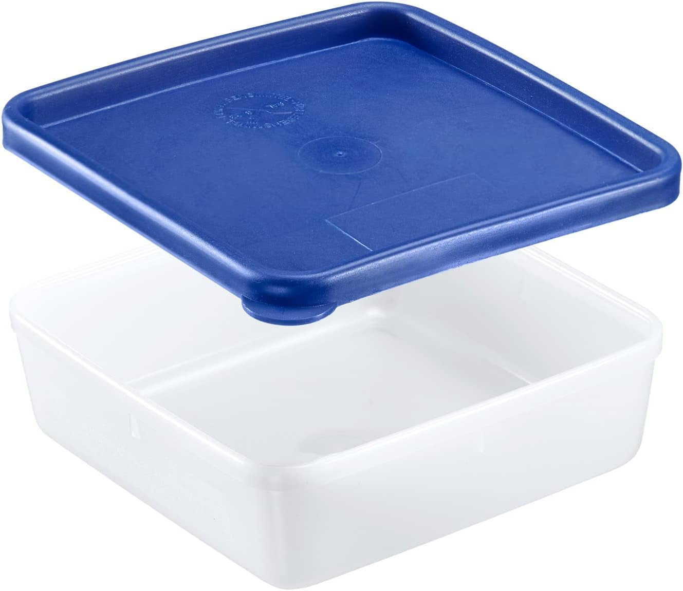 Westmark 4 dózy na potraviny/mrazáky, včetně víka, objem: 0,25 l, stohovatelné, plast, Trio, barva: transparentní/modrá, 25042270 Dózy na potraviny Naty Shop