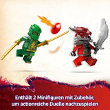 LEGO NINJAGO Lloyd's Action Speedster - Stavebnice autíčka se 2 minifigurkami pro hraní rolí, stavění autíčka pro děti - dárek pro chlapce a dívky od 7 let 71828 Stavebnice Besuche den LEGO-Store