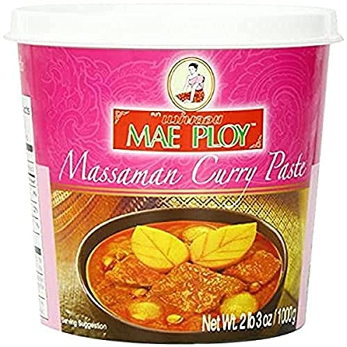 Žlutá kari pasta, autentické thajské kari, thajská kuchyně, 1000 g