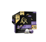 L'OR Espresso Koffiecups Lungo Profondo (200 kapslí Lungo Koffie, Gesicht voor Nespresso* Koffiemachines, Intensity 08/12, 100% Arabica Koffie, UTZ Gecertificeerd), 10 x 20 šálků